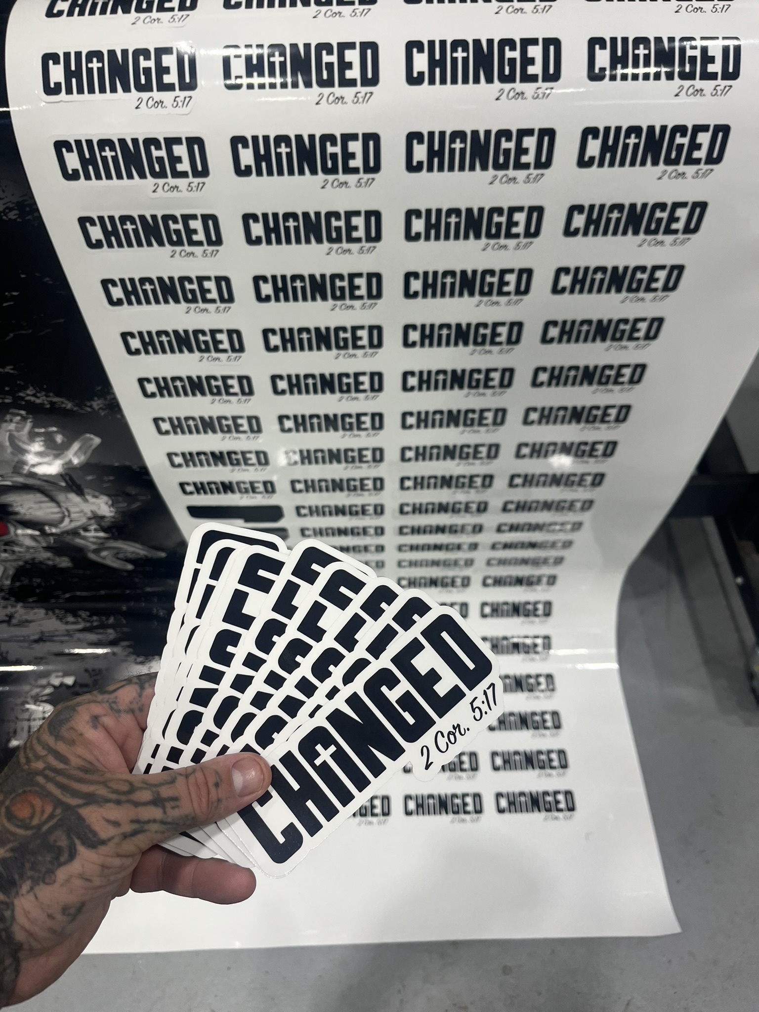 Decals, Lettering & DOT Project 04