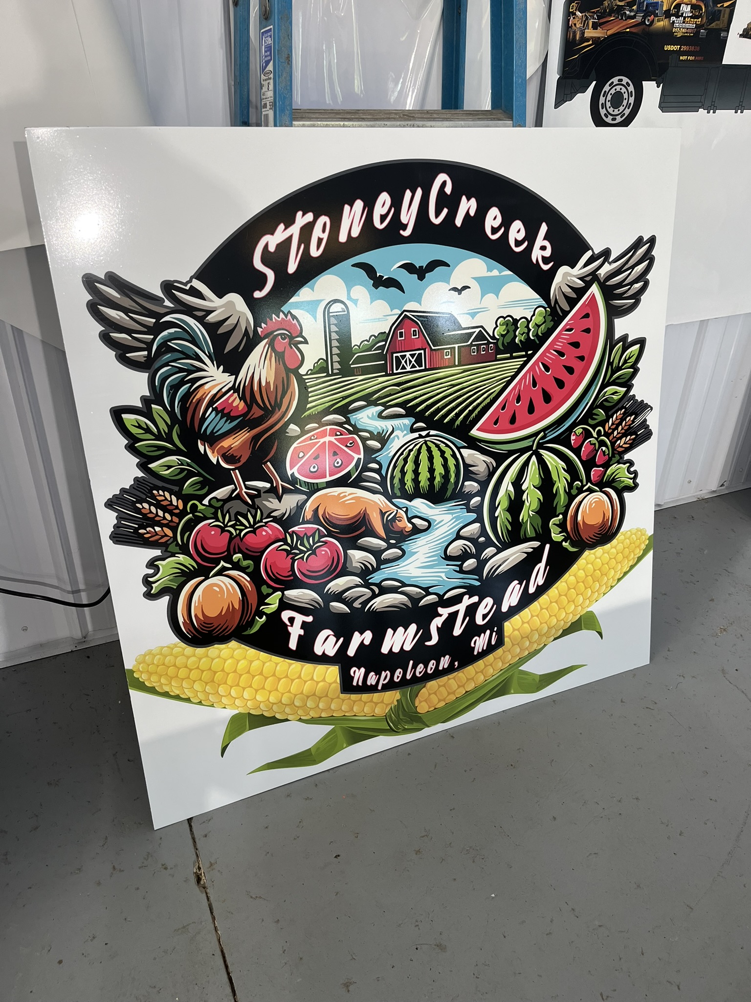 Decals, Lettering & DOT Project 06