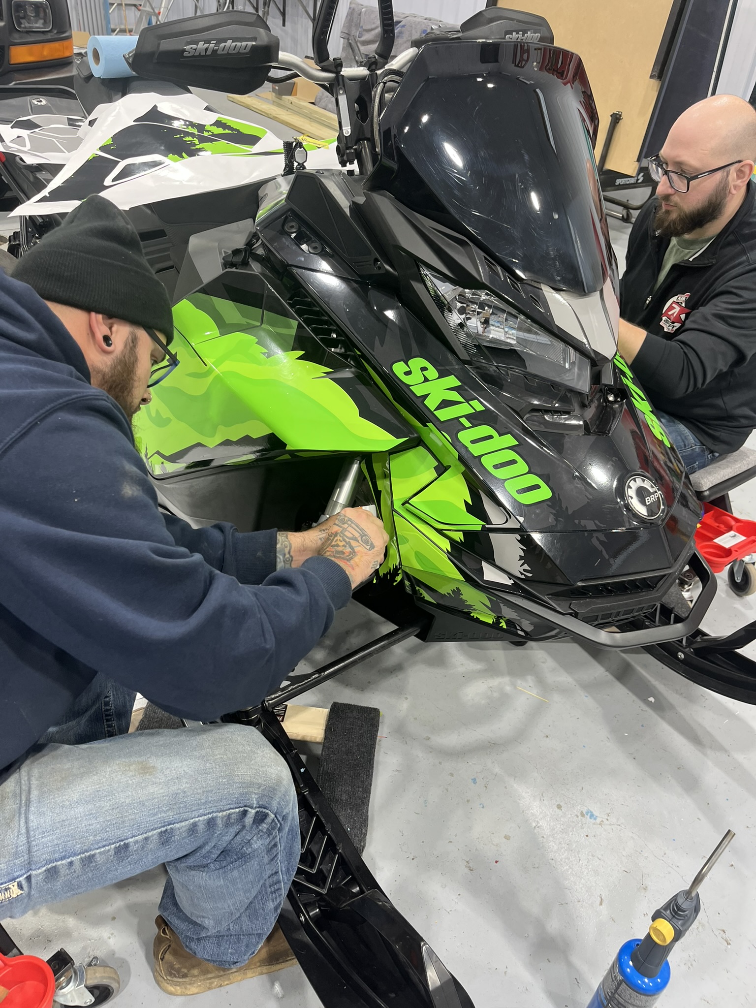 Custom sticker and decal sheets